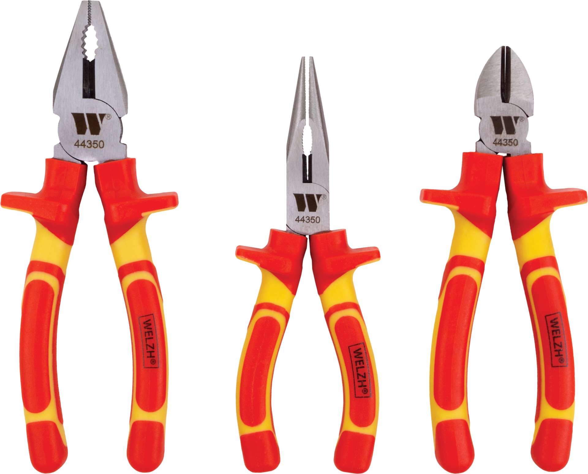 WELZH Plier Set 3-Piece Set Hybrid-VDE 44350-WW 44350WW - Garage ...